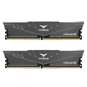 TEAMGROUP Team T-Force Vulcan Z DDR4 Gaming Memory, 2 x 8 GB, 3600 MHz, 288 Pin DIMM, Grey (Boulevard Online, neuf)
