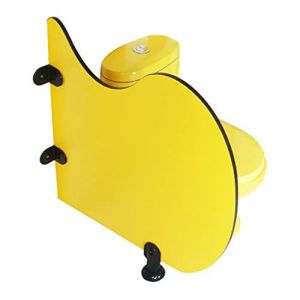 Cloison de séparation en bois pour enfants,Cloison d'urinoir pour école maternelle Cloison de séparation pour protection des toilettes, Panneau de séparation pour la santé publique cloison étanche (Gathers from Everywhere, neuf)