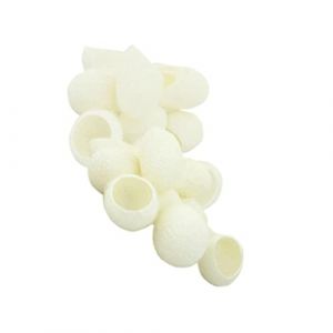Homoyoyo 200pi&egrave;ces Boules de Soie Naturelle pour Nettoyage Visage Exfoliant et &Eacute;liminant Points Noirs Soin Beaut&eacute; avec Boule de Soie Naturelle (Alda Jin, neuf)