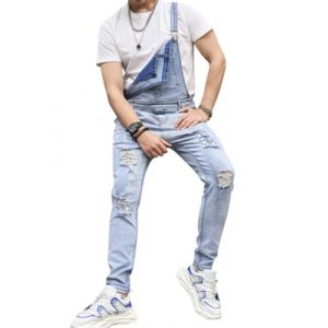 Oanviso Salopette Jeans Jumpsuit Homme Pantalon avec Bretelles Overalls Casual Jumpsuit Coupe R&eacute;guli&egrave;re Vintage Streetwear Jumpsuit de Travail &eacute;t&eacute; L&eacute;ger Salopette Denim Combinaison A 01 M (Shopping tide, neuf)