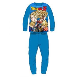 Disney Pyjama 2 Pièces T Shirt + Pantalon Enfant (2 à 8Ans) Polaire Dragon Ball Z Doux Mignon Chaud - Lot de 2 : Ensemble Pyjama Imprimé Mixte Fille Garçon Modèle DB Z 5204023-S2-2ANS (natouneboutic, neuf)