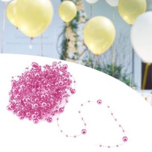 Guirlande de Perles de 10M, Bobine de Fil de Perles de 10 m,Cha&icirc;ne Perle Guirlandes, Guirlande de Perles Artificielles Cha&icirc;ne Perles pour D&eacute;coration de F&ecirc;te de Mariage, D&eacute;coration de Sapin de No&euml;l (KnowStoree, neuf)