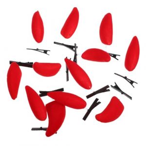 SOIMISS 12 Pièces Épingles à Cheveux de Buffle Halloween Accessoires Coiffure Femme Légères et Durables pour Carnaval Cosplay (Star-wish, neuf)