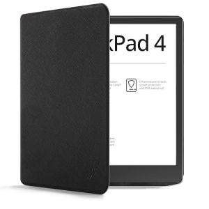 Forefront Cases &Eacute;tui pour Pocketbook InkPad 4 et Pocketbook InkPad Color (Colour) 3 et 2 - Noir - Mince, L&eacute;ger et Protection Coque, Fonction Automatique Veille/R&eacute;veil Intelligente &Eacute;tui (Housse) (Forefront Cases, neuf)