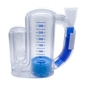 BSTOB Appareil d'entra&icirc;nement respiratoire, Appareil d'entra&icirc;nement &agrave; la spirom&eacute;trie 3000 ml/5000 ML,testeur de Fonction pulmonaire,pour Appareil d'entra&icirc;nement respiratoire respiratoire pour Enfants (Kang Wang Zesheng, neuf)