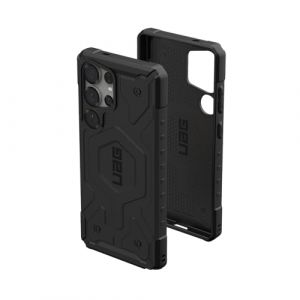 Urban Armor Gear Pathfinder MS Case Samsung Galaxy S25 Ultra Coque (Anneau magn&eacute;tique, Designed for Samsung certifi&eacute;, Wireless Charging Compatible, 5,5m Protection) Noir (UAG EU Official, neuf)