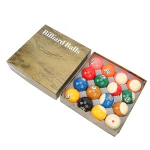 MechKit Boule de Billard, 16 Pièces 57,2 mm/2,25 Pouces Ensemble de Balles de Billard en Résine pour Formation de Table de Billards (Preslleen, neuf)
