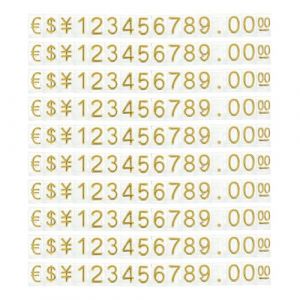 MAGICLULU 20 Pi&egrave;ces &Eacute;tiquettes De Prix Pour Bijoux Plastique Transparent Cube D'Affichage R&eacute;glable &Eacute;tiquettes De Prix Pour Montres V&ecirc;tements Accessoires Boutique (Rianley, neuf)