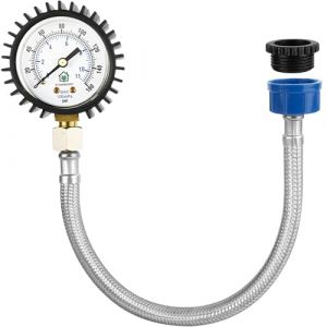 STOWBERRY Manom&egrave;tre de pression d'eau r&eacute;seau - 0-11 bar/0-160 PSI - Manom&egrave;tre de pression d'alimentation en eau avec connecteur pour robinet de tuyau - Outil hydraulique pour le (Thermometer World, neuf)