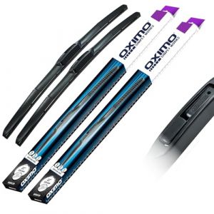 OXIMO SIMPLY WORKS Essuie-glaces avant pour Fiat Ducato II 230 04.2002-06.2006 Monospace, Lot de 2 balais d&rsquo;essuie-glace - gauche 550 mm, droite 550 mm (attelage-online, neuf)