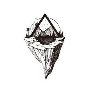 ARYU 10 Petits Autocollants De Tatouage Frais ImperméAbles Autocollants De Tatouage PersonnaliséS Noir Et Blanc 6×10,5cm Rc-545 (XCTT, neuf)