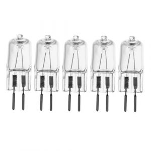 TYKGSQIP Ampoule halog&egrave;ne G6.35 220V 50W 75W 100W, lampe capsule longue dur&eacute;e, culot GY6.35 (5 pi&egrave;ces/220v 50w) (TYKGSQIP Store, neuf)