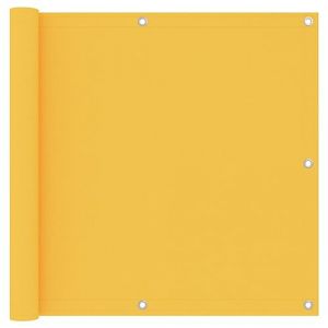 vidaXL Ecran de Balcon Brise-Vue Brise-Vent de Jardin Ecran de Protection Ecran d'Intimité Confidentialité Extérieur Jaune 90x300 cm Tissu Oxford (vidaXL FR, neuf)