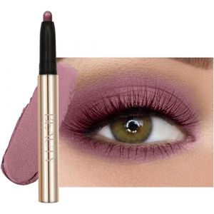 Fard a Paupiere et Ombre à Paupières,Bâton d'Ombre à Paupières, Kit de Maquillage pour les Yeux, Naturel & Shimmer Shades Contour Stick,Bâton d'Ombre à Paupières 08 Glamour violet mat (SONGVISON, neuf)