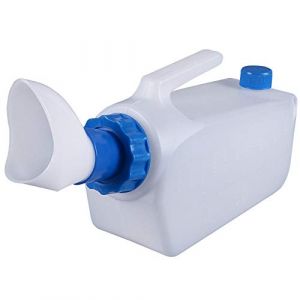Urinoir portable unisexe pour bouteille d'urinoir mâle/femelle de 2 000 ml. Collecteur d'urinoirs multifonctions réutilisable pour hommes, vieillards et patients paralysés. (guangzhouhuasongshangmaoyouxiango, neuf)