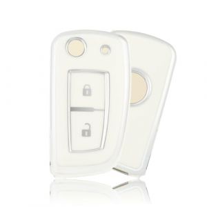 OFFCURVE Etui a Cle Voiture Coque Cl&eacute;, &Eacute;tui &agrave; Cl&eacute;s Couvre Clef Cache Clef Apte &agrave; Nissan Pulsar Micra Juke Qashqai X-Trail Rogue Murano Maxima Altima Geniss Quest Tiida Pathfinder Kicks Sunny Kashkay (OFF CURVE EUR, neuf)