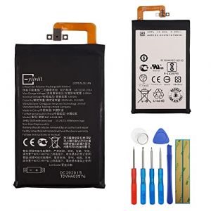 E-yiiviil Batterie de rechange 63108-003 compatible avec BlackBerry Keyone DTEK70 DK70 BBB100-1-2-3 avec outils (DeRui2019, neuf)