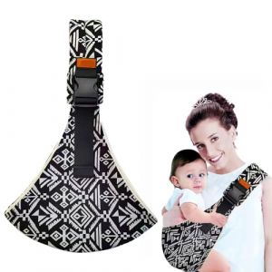 Toddler Carrier, 2024 New Baby Sling Carrier Newborn To Toddler Adjustable Baby Swing Carrier Sling écharpe de portage Sling Carrier Toddler Carrying jusqu'à 15 kg Porte-bébé pour tout-petit (Snorkeling Sky, neuf)