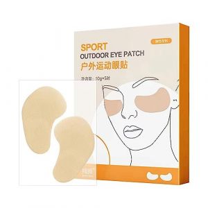 Patch anti-UV pour les yeux - Crème solaire Eye Patch Sun Shield, Patch solaire hydratant sous les yeux Protection solaire anti-UV pour différents peau (DeciSan, neuf)
