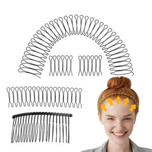 Peigne &agrave; cheveux &agrave; fil - peigne &agrave; cheveux d&eacute;coratif, peigne &agrave; cheveux de mariage | &Eacute;v&eacute;nements formels &eacute;l&eacute;gants de peigne &agrave; fil, peigne &agrave; cheveux en m&eacute;tal minimaliste femmes, peigne fait en m (baortms, neuf)