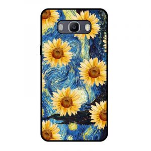 KARTXITAI Coque Compatible avec Samsung Galaxy J7 (2016),Housse &Eacute;tui de Protection en Silicone en Gel TPU Souple Case Cover Ultra Douce Emp&ecirc;che Rayures Shock-Absorption - Tournesol Marguerite (KARTXITAI, neuf)