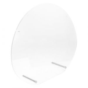 SEWACC Pr&eacute;sentoir &agrave; Masques en Acrylique Transparent 26 X 24 CM Support de Pr&eacute;sentation Compact et L&eacute;ger pour Bureau Organisateur de Masque Pratique et Solide pour Exposer et Ranger (Quick Research Sha, neuf)