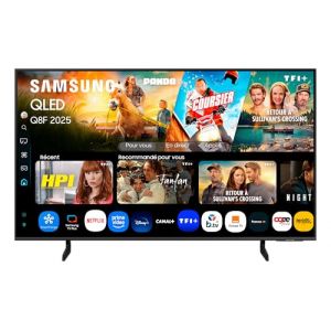 Samsung TV 43 Pouces QLED 43Q8F 4K Smart TV avec Vision AI, 100% Volume de Couleur avec Quantum Dot, l'authentique Quantum Dot et Motion Xcelerator (EDV-Service Stadlauer, neuf)