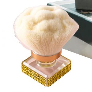 Blush Brush - Brosse &agrave; poussi&egrave;re faciale l&acirc;che, brosse en poudre | brosse &agrave; poudre de manucure, brosse &agrave; ongles de p&eacute;dicure, brosse pour le nettoyage des ongles, outil (qihongHaostore, neuf)