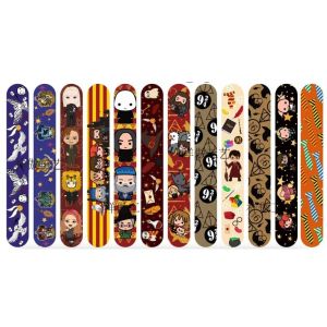 POPOYU 24PCS Slap Bracelet &agrave; Claquer Magicien, Bandes Slap Bracelet Enfant, Jeu de Bracelets Sac Cadeau pour Filles et Gar&ccedil;ons Cadeaux d'Anniversaire et de Classe (Official flagship store of bubble fish, neuf)