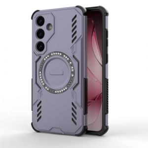 Longstong Coque Armure Magn&eacute;tique pour Samsung Galaxy S25+ / Samsung Galaxy S25 Plus (6.7" inches) - Violet (Longstong, neuf)