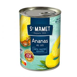 ST MAMET | Ananas Origine 10 Tranches Enti&egrave;res 345G | Lot De (3) | livraison offerte (La Famille &agrave; Table! - LF&agrave;T!, neuf)