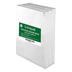 O2frepak100 Sacs 20x30cm Sacs Machine Sous Vide Alimentaire,sans BPA et LFGB Sac de Congelation Sous Vide,Compatible Avec n'importe Quelle Scelleuse Sous Vide (O2frepak Direct, neuf)