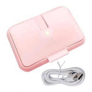 Chauffe-lingettes pour tout-petits – Distributeur de lingettes humides portable | Chauffage pour tout-petits pour lingettes humides | Chauffe-lingettes thermostatiques portables USB – Distributeur de (guronl, neuf)