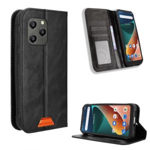 COMAKU Coque Blackview BV5300/ BV5300 Pro/ BV5300 Plus, Etui Portefeuille, Housse Folio en Cuir de Protection pour Blackview BV5300/ BV5300 Pro/ BV5300 Plus - Noir (Dinsi, neuf)