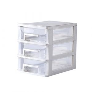 PartyKindom Bo&icirc;te De Rangement &Agrave; 3 Tiroirs Rangement Pour Articles Divers De Bureau &Agrave; Trois Tiroirs De Maquillage Organisateur De Vanit&eacute; Bac De Avec (Brushira, neuf)