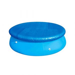 Bâche de piscine ronde de 1,8 m facile à installer - Housse de protection anti-poussière et imperméable pour piscine familiale gonflable (183 cm) (chunmeiQ5958, neuf)
