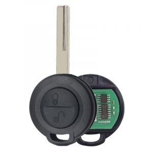 ProPlip Cl&eacute; compl&egrave;te avec &eacute;lectronique &agrave; Programmer Compatible avec Smart ForTwo Forfour 454 Roadster Mitsubishi Colt Warior Carisma Spacestar 434MHz T&eacute;l&eacute;commande Vierge (Pro-Plip, neuf)