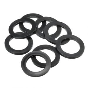 PATIKIL Joint Plat En Caoutchouc M30, 8 Pièces 30mm Diamètre Intérieur 40mm Diamètre Extérieur 3mm Épaisseur Joint D'étanchéité Espaceur Pour Robinet Tuyau Raccordement Boulon, Noir (PATIKIL UK, neuf)