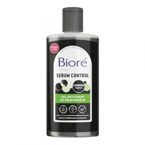 BIORE – Gel Nettoyant Purifiant au Charbon, Texture Fraîche et Innovante (Flacon 200 ml) - Lot de 3 - vendu par Lot (Franc shopping, neuf)