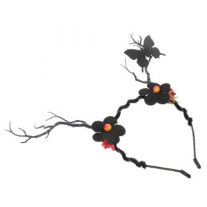 OATIPHO Couronne De Fleurs Coiffes Cornes Branche Arbre Forme Cerf Couronne Cerceaux Poils De Cerf (Tsun Ki-sung, neuf)