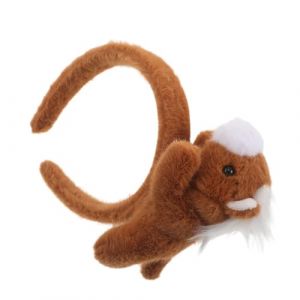 Hohopeti Bandeau Peluche Motif Cheval Marron pour Femmes et Adolescentes &ndash; Serrage-T&ecirc;tes D&eacute;coratifs Nouvel An &ndash; Accessoire L&eacute;ger et Confortable pour F&ecirc;te, Cosplay et Anniversaires (Orcchid, neuf)