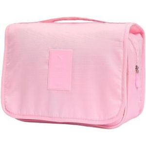 Trousse De Toilette Originale Femme Le-Globe-Trotteur Fleurs Bordeaux Pliable Imperméable Avec Poignée De Transport Pour Produits Beauté Et Douche (Rose) (PJSshop, neuf)