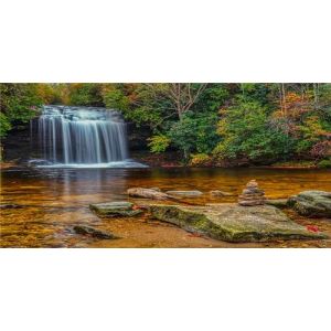 MIRRORANG 120x46cm Cascade Terrarium Fond for&ecirc;t Tropicale Humide Aquarium Fond lac Pierre Rocheux Reptile Habitat Fond Vinyle (MIRRORANG Shop EU, neuf)