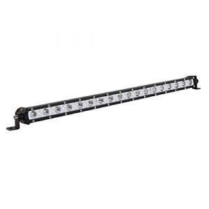 SKYWORLD Phare de Travail 50 cm 90W Slim Barre LED 12V 24V Projecteur LED Voiture Etanche IP67 Spot Feux de Travail pour 4x4 Voiture Camion Tracteur SUV Bateau, 6000K Feux Antibrouillard (SKYWORLD-EU, neuf)