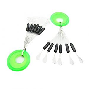 Garneck Bobber S'arr&ecirc;te De P&ecirc;che Bouchon De P&ecirc;che en Caoutchouc Flotteur en Caoutchouc Bouchon De Flotteur Bouchon De Caoutchouc Cylindre (Eerstra, neuf)