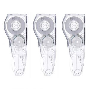 PLUS JAPAN Lot de 3 Cassettes de recharge pour roller correcteur "MR" 4,2 mm x 6 m (Stock Bureau Maison Bien-&ecirc;tre, neuf)