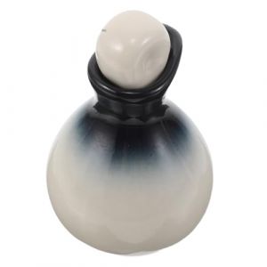 Cabilock Flacon Distributeur D'huiles Essentielles en C&eacute;ramique Bleu D&eacute;grad&eacute;, R&eacute;cipient Verseur Pr&eacute;cis Herm&eacute;tique, Kit pour Salon de Beaut&eacute; et Aromath&eacute;rapie, Flacon Compte-gouttes (Nadine Quick, neuf)