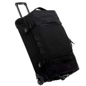 SONS OF ALOHA Sac de Voyage à roulettes Kane XXL Valise Bagage Pet recyclé avec 2 Roues 80 cm Duffle Sac de Sport Chariot et Sac à roulettes 140L - Femme & Homme Noir (myBagFactory - maroquinerie & bagage, neuf)