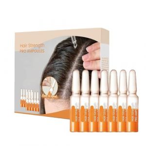 Sérum d'ampoule de cheveux pour la croissance des cheveux, renforcement du sérum pour les poils d'amincissement, Lotion de massage du cuir chevelu anti pour réparation endommagée (1pcs) (baodingdongrundianzishangwuyouxiangongsi, neuf)