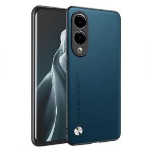 HONLEN Coque de pour Samsung Galaxy S25 Edge (6.7" inches) &Eacute;tui de T&eacute;l&eacute;phone Professionnel en Cuir, Saphir (HONLEN, neuf)